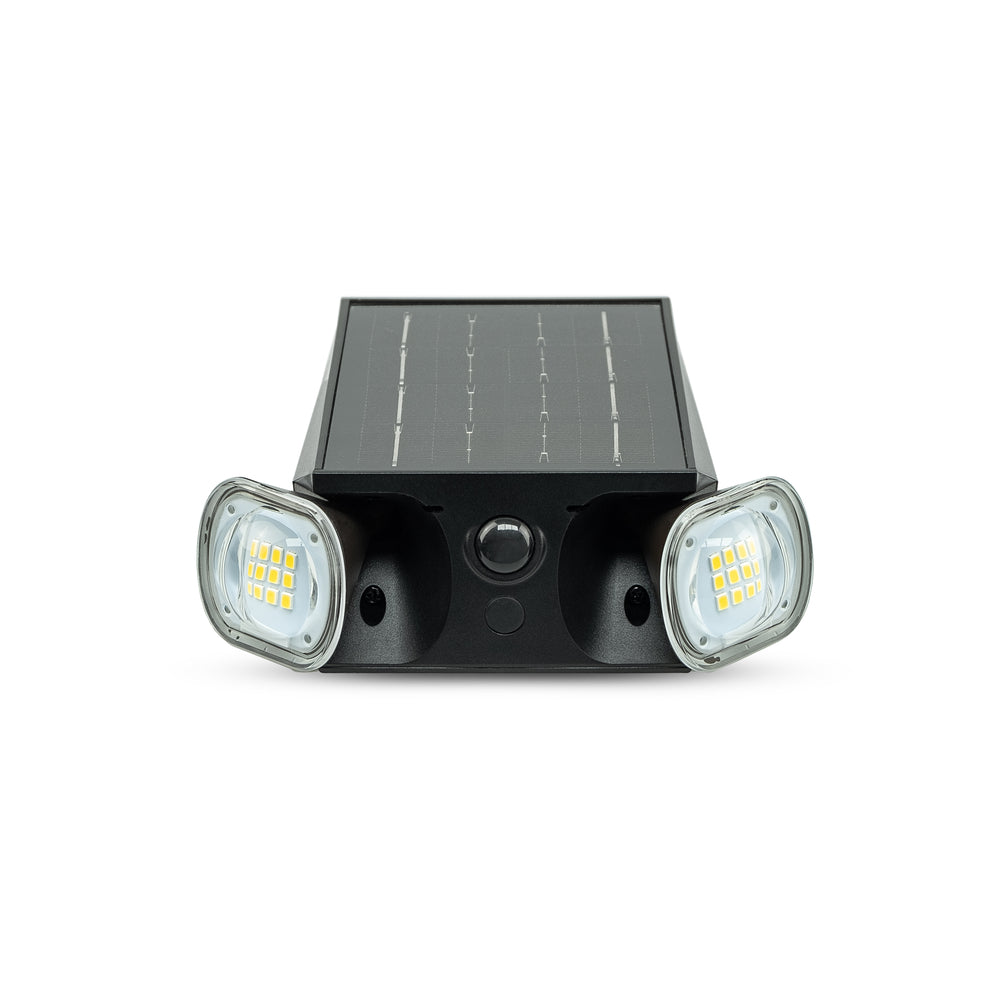 Aplique solar Mantis 800lm 40K negro (2)