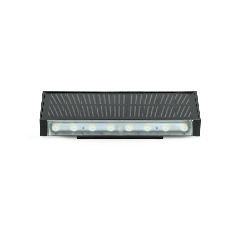 Aplique solar decorativo Veta 700lm 40K negro (3)