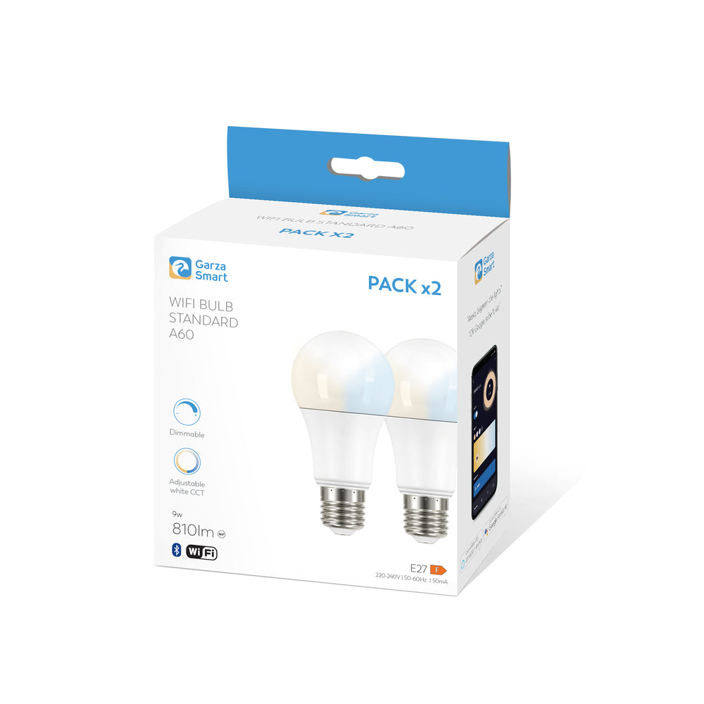 Bombilla LED WiFi Estándar E27 Blanco regulable