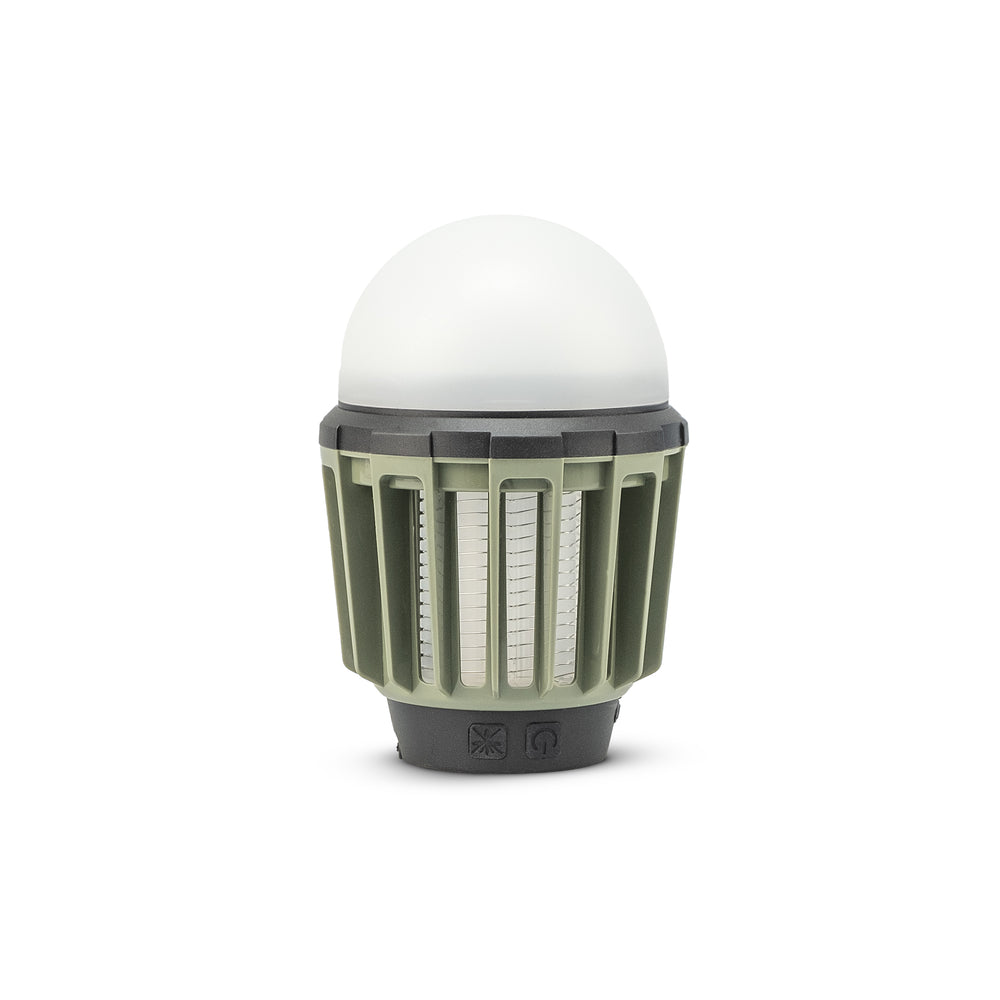 Lámpara antiinsectos 2en1 Xana para camping, con luz ultravioleta + luz LED regulable (3)