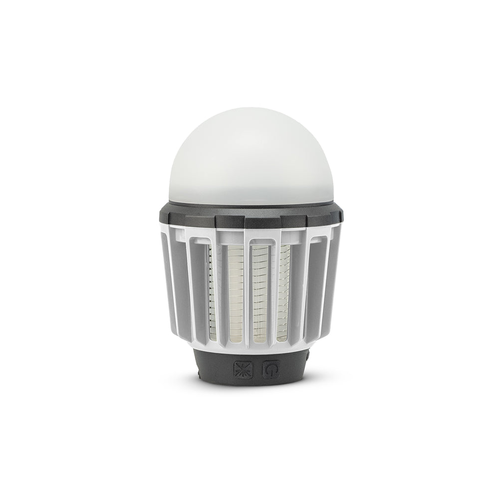 Lámpara antiinsectos 2en1 Xana para camping, con luz ultravioleta + luz LED regulable (5)