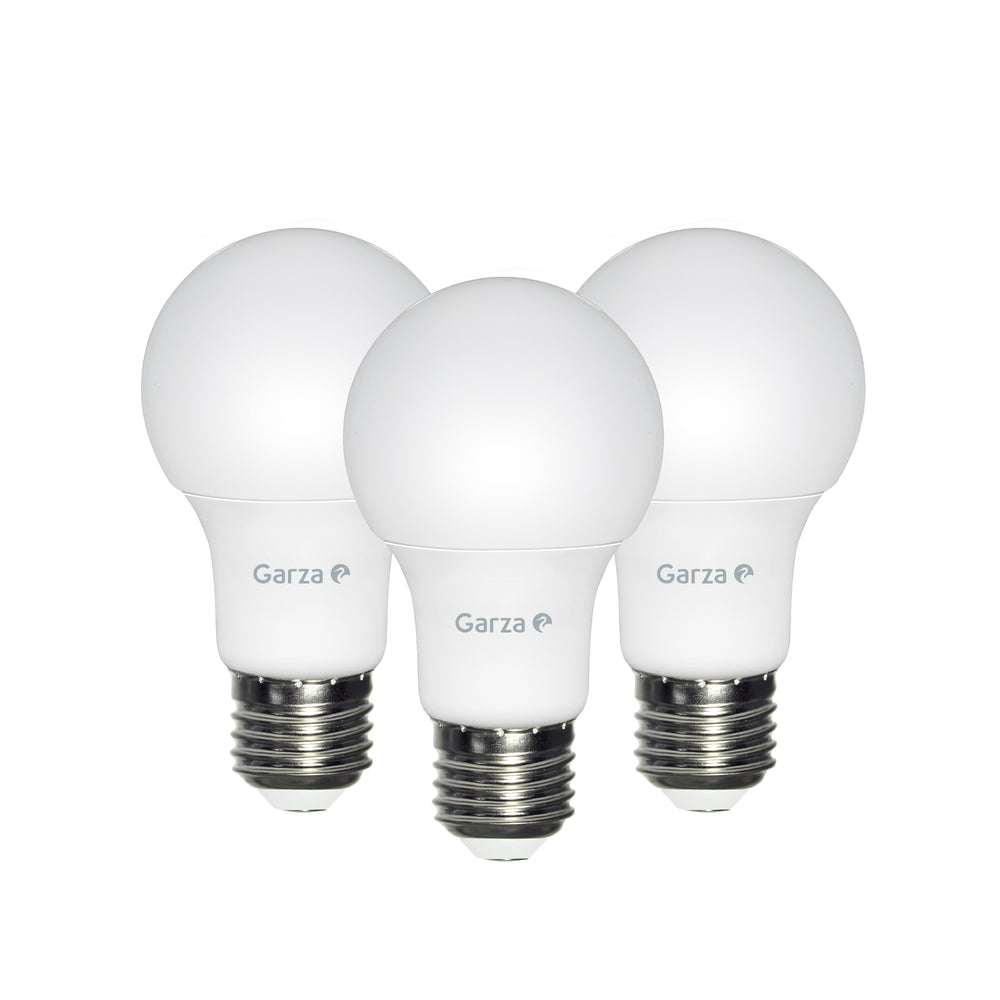 Bombilla Led SMD Estándar A60 E27, 8,5W 810 lúmenes, 4000K, Pack 2+1