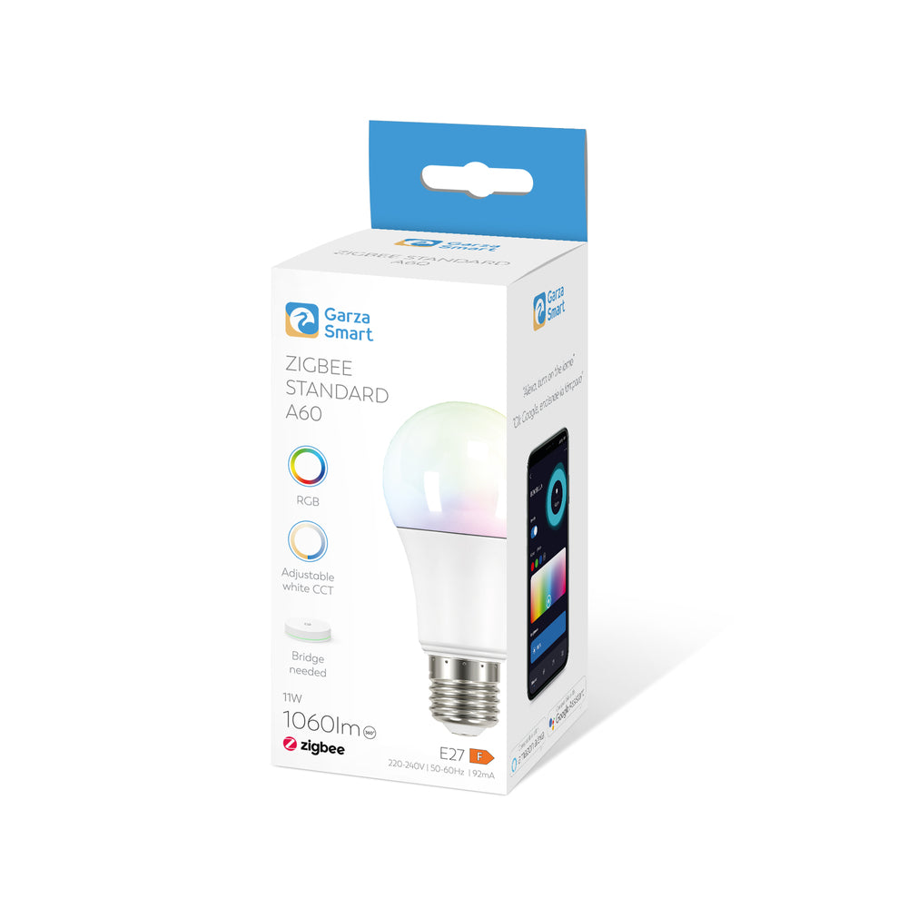 Bombilla Zigbee Standard CCT+RGB E27 (1)