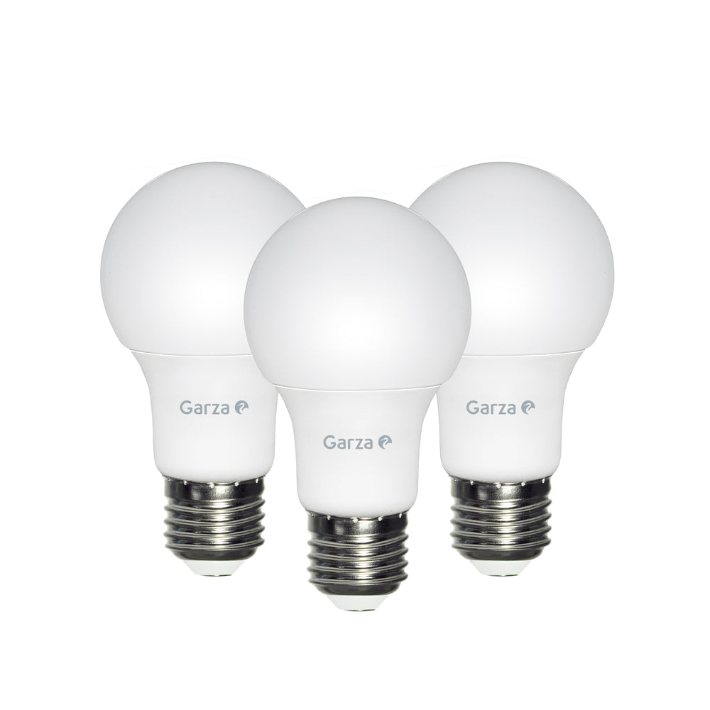 Bombilla Led SMD Estándar A60 E27, 11W 1060 lúmenes, 3000K, Pack 2+1