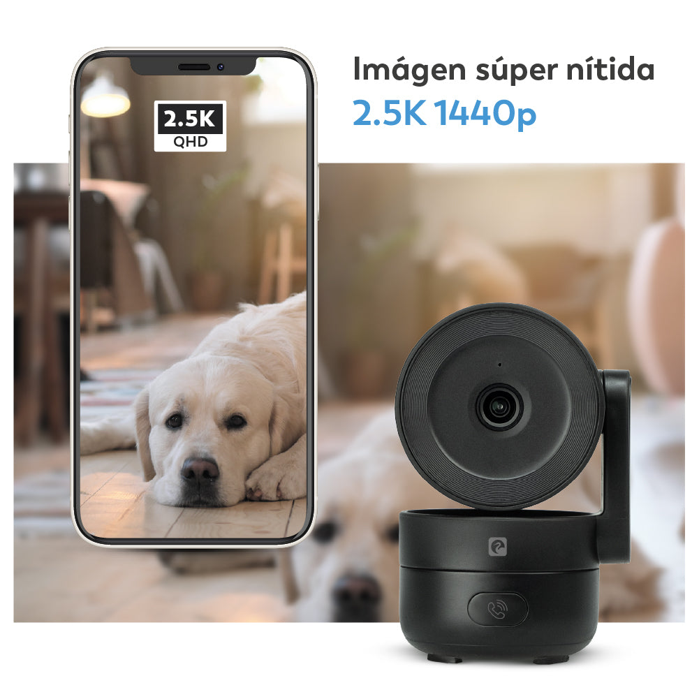 Nicole X - Cámara de Vigilancia Wifi Interior 360º con botón llamada (2)