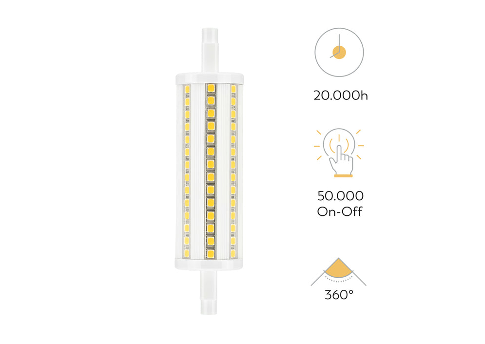 Bombilla Led R7S Regulable - Lifestyle