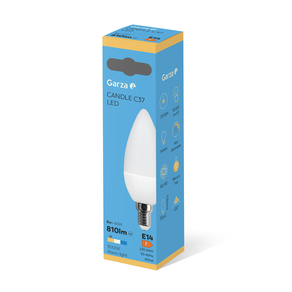 Bombilla Led SMD Vela E14