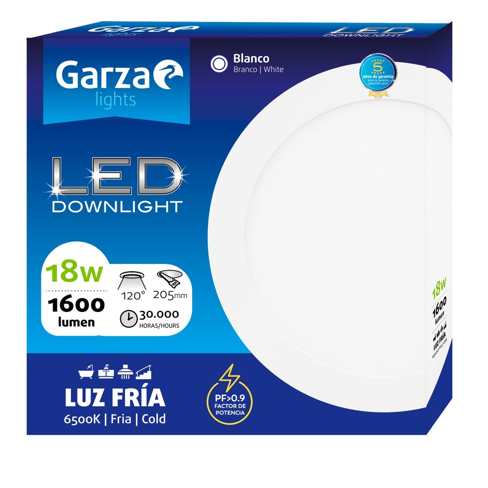 Downlight Empotrable Circular Extraplano Nickel (33)