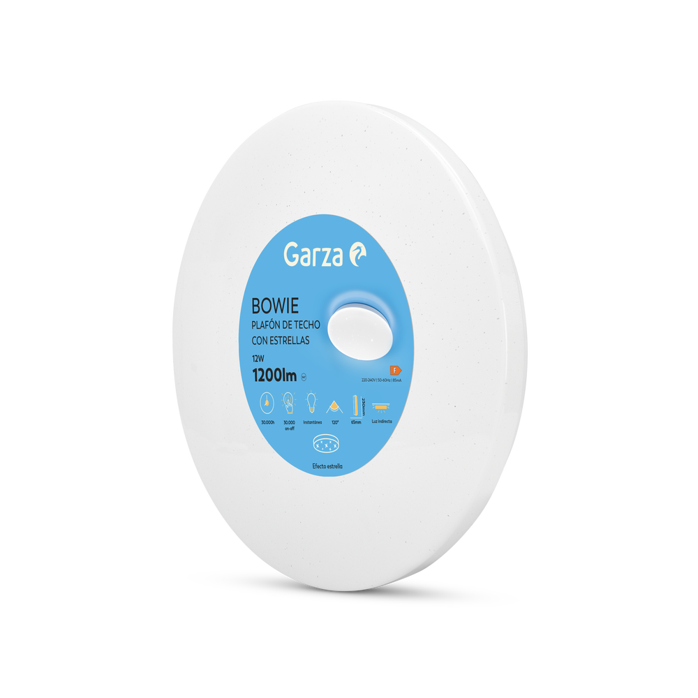 Plafón De Techo Bowie Estrellado