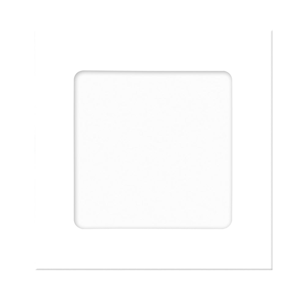Downlight Empotrable Cuadrado Blanco (3)