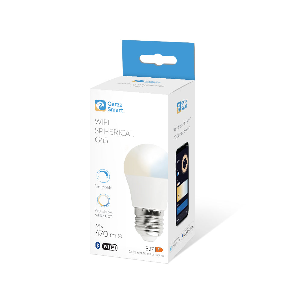 Bombilla Wifi Esférica Cct Regulable E27 (1)