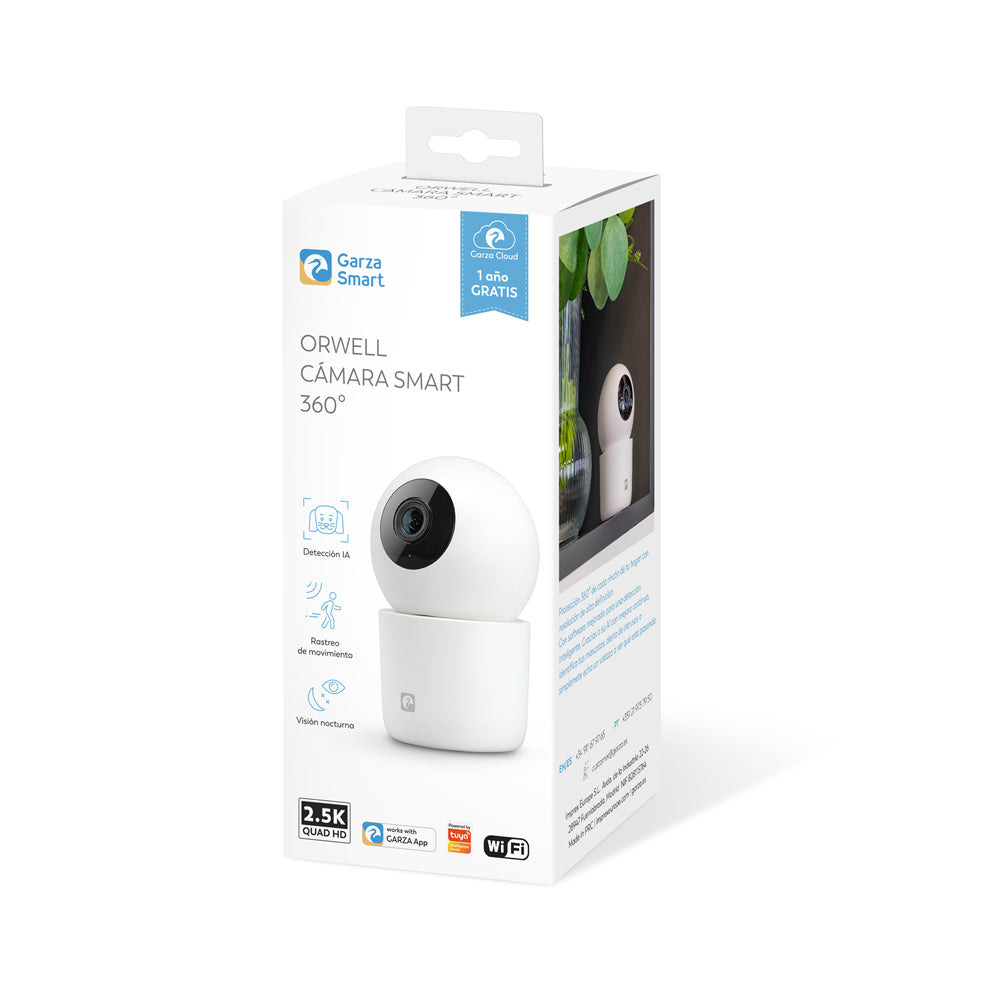 Orwell - Cámara Wifi Dual Band Interior 360º