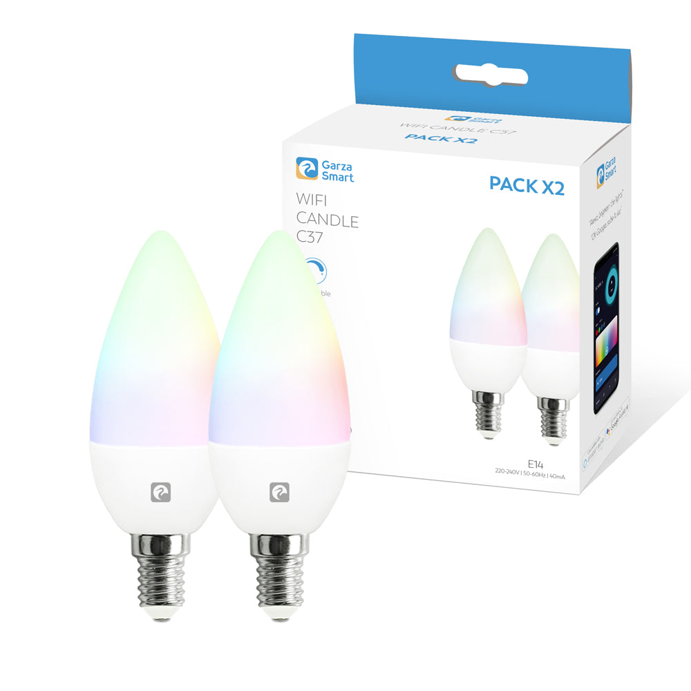 Bombilla Wifi Vela E14 Rgb+Cct (2)