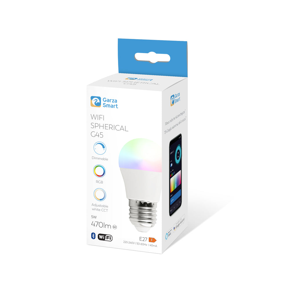 Bombilla Wifi Esférica E27 Rgb+Cct (7)