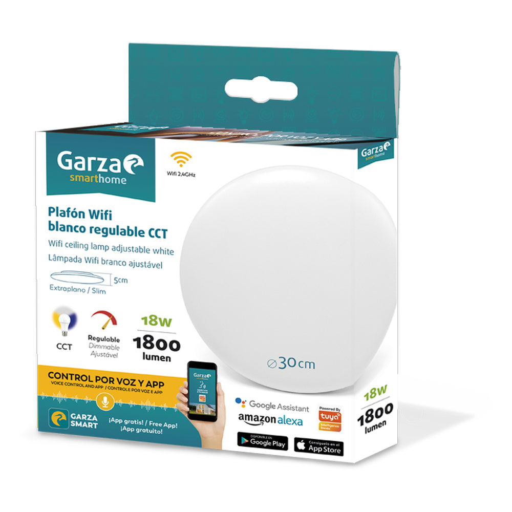 Garza Plafón De Techo Inteligente Wifi (1)