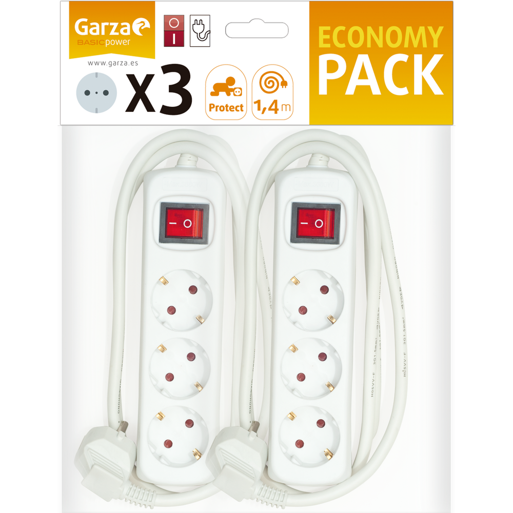 Garza Regleta Basic Con Interruptor (9)