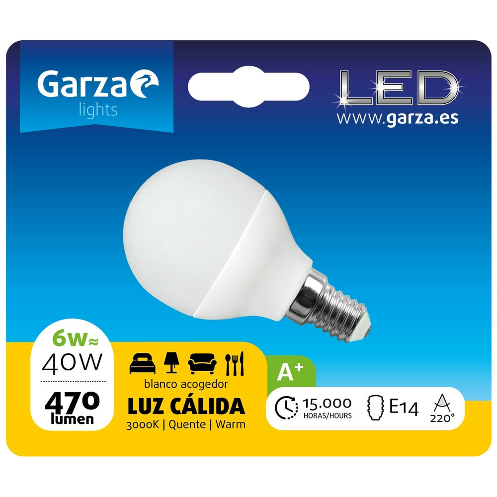 Bombilla Led SMD Esférica G45 E14