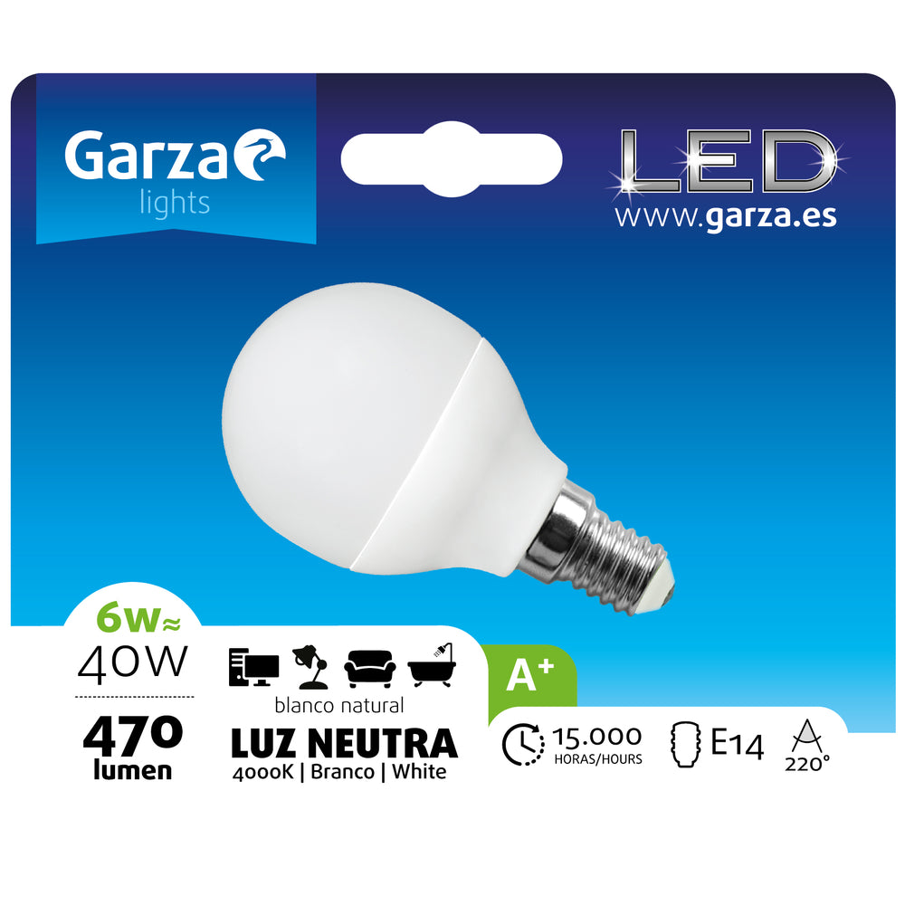 Bombilla Led SMD Esférica G45 E14 (2)