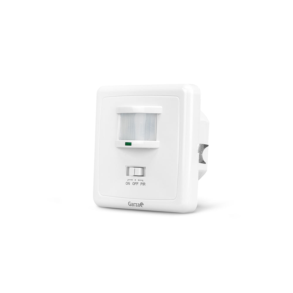 Detector De Movimiento Infrarrojo De Pared Empotrable 160º