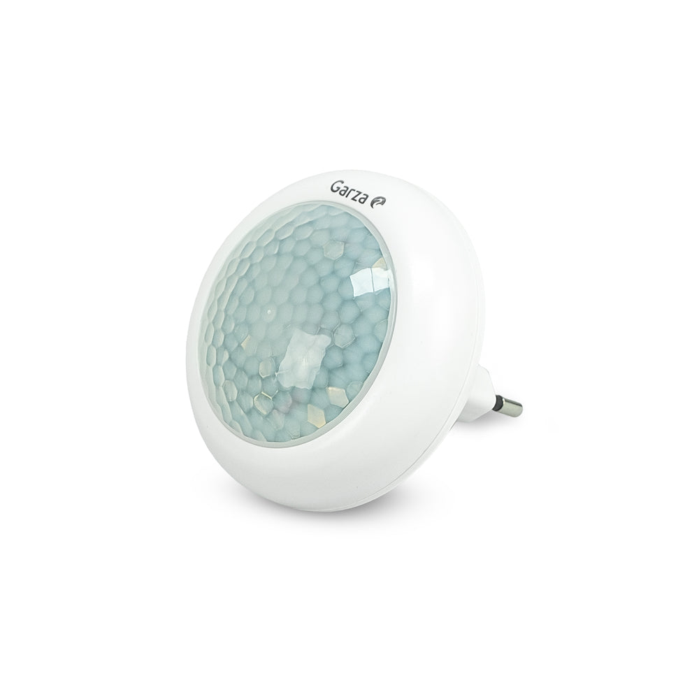 Detector De Movimiento Infrarrojos Enchufable Con Luz Quitamiedos 120º
