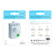 Detector De Movimiento Invisible 360º