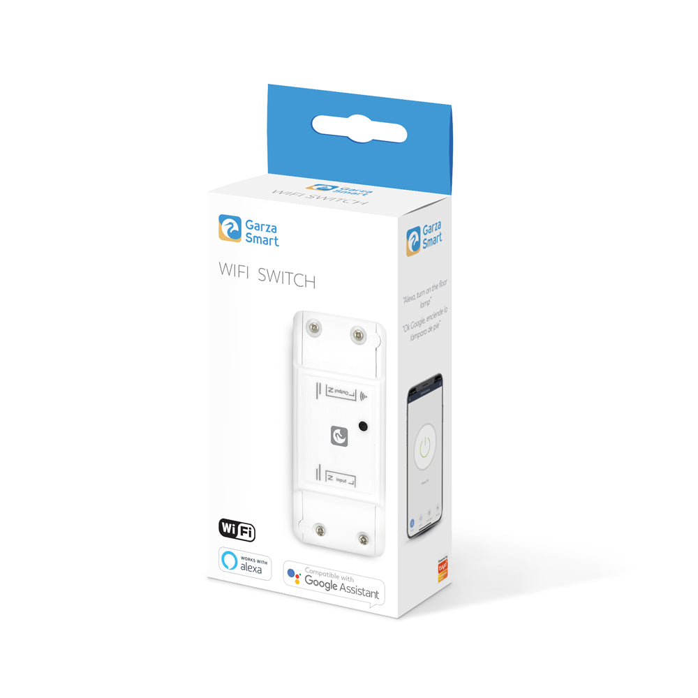 Interruptor Inteligente Wifi Integrable & Interruptor Wifi  10A 2000W, 1 ud