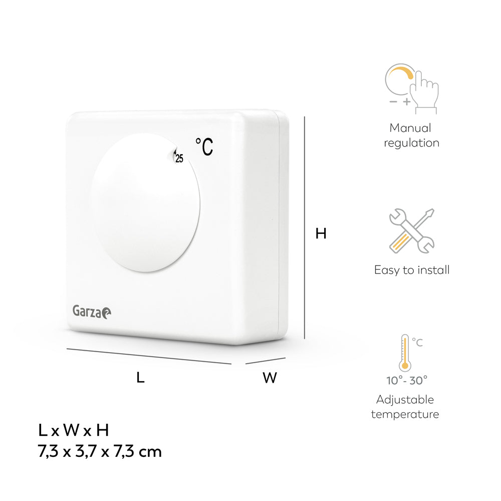 Garza Termostato Analógico Manual (4)