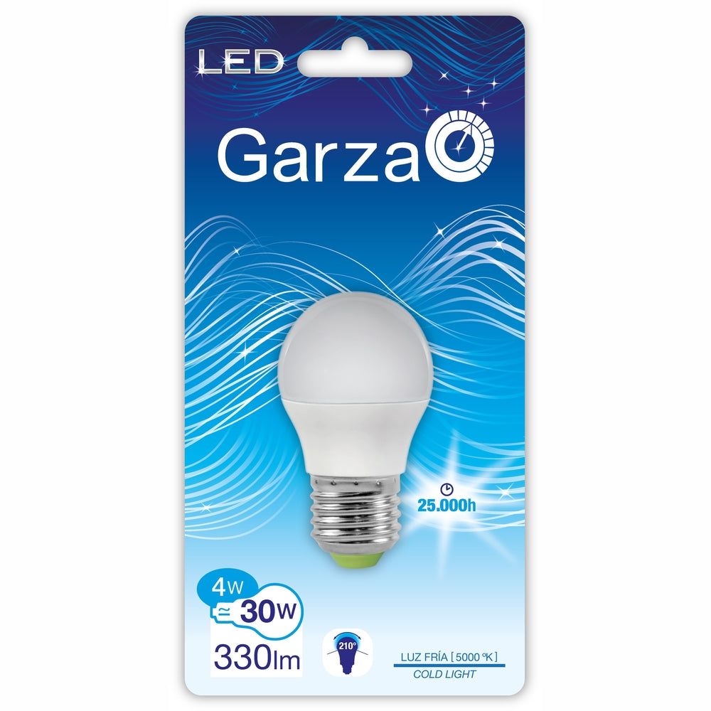 Garza Bombilla Led Smd Esférica G45 E27 (1)