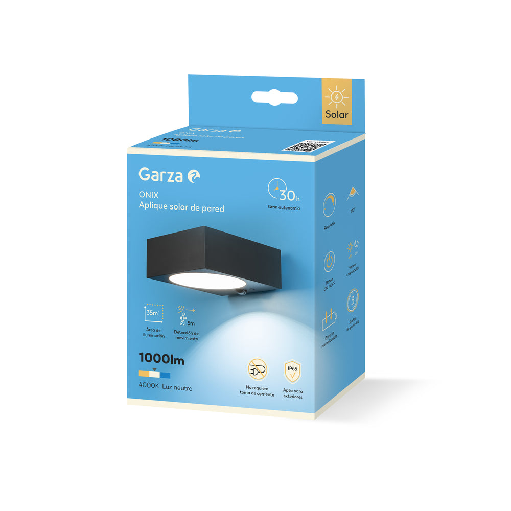 Aplique solar Ónix (2)