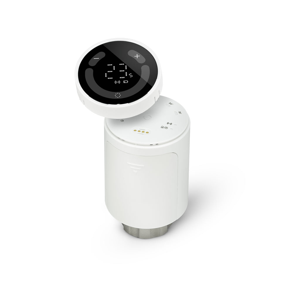 Cabezal termostático trv wifi Arán para calefacción central. Accesorio compatible con el Kit de inicio (2)