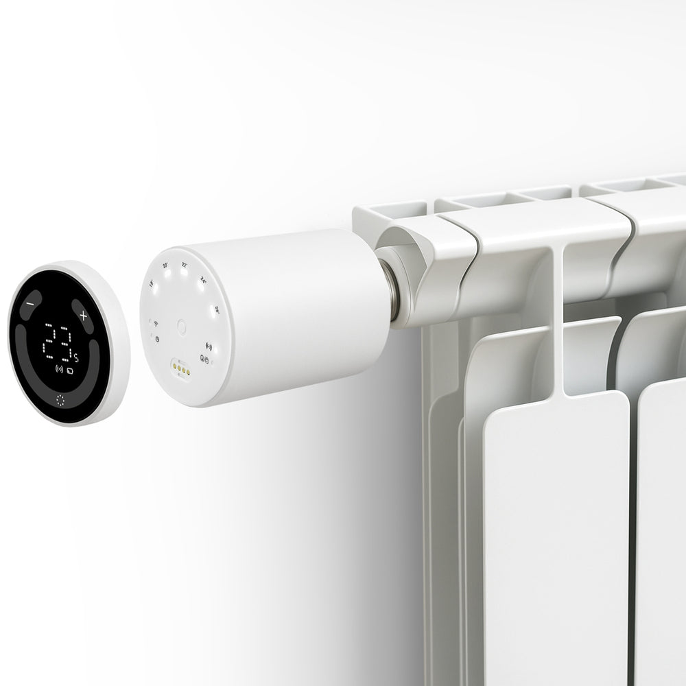 Cabezal termostático trv wifi Arán para calefacción central. Accesorio compatible con el Kit de inicio (3)
