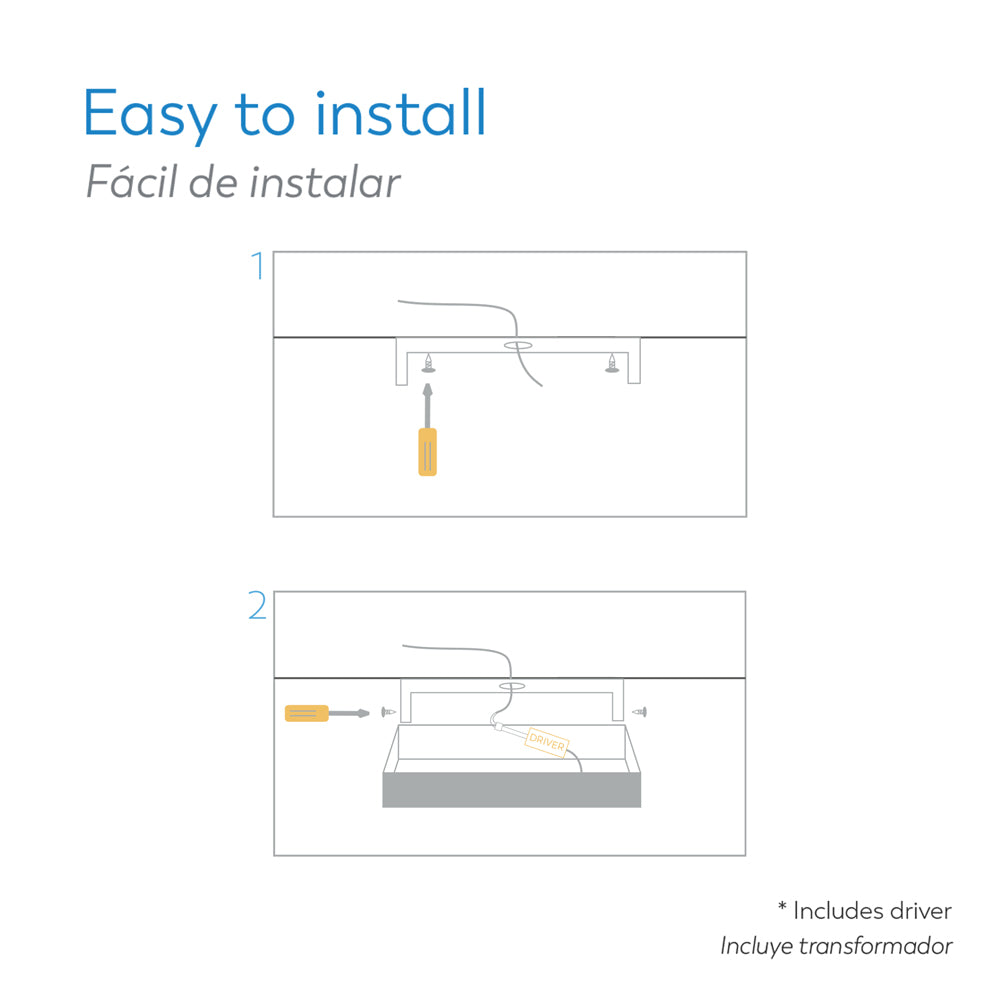 Downlight de Superficie Cuadrado (2)