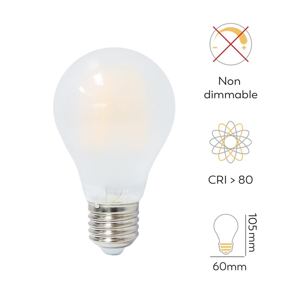 Bombilla Led Filamento Opal Estándar A60 E27 (1)