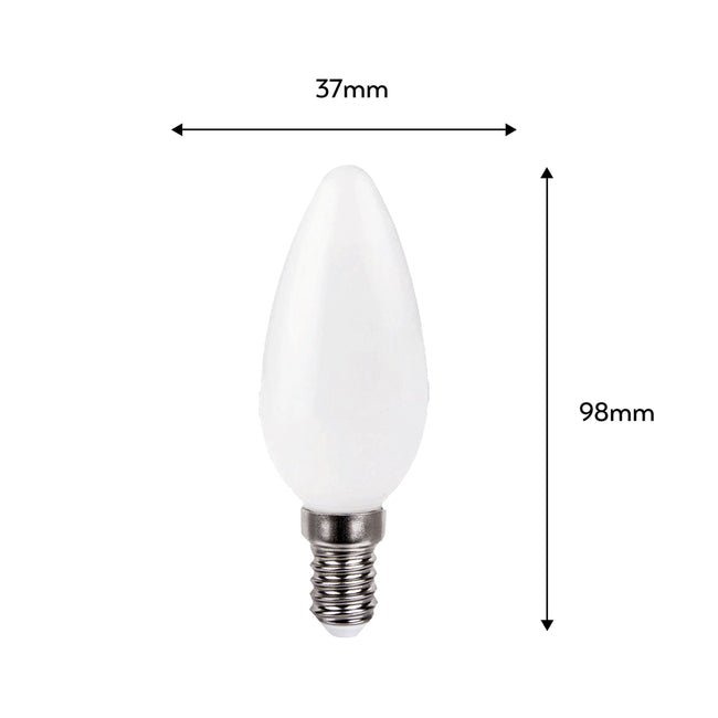 Bombilla Led Filamento Opal Vela E14 - Características