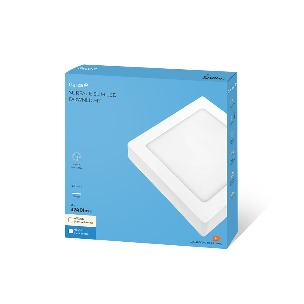 Downlight de Superficie Circular Blanco (27)