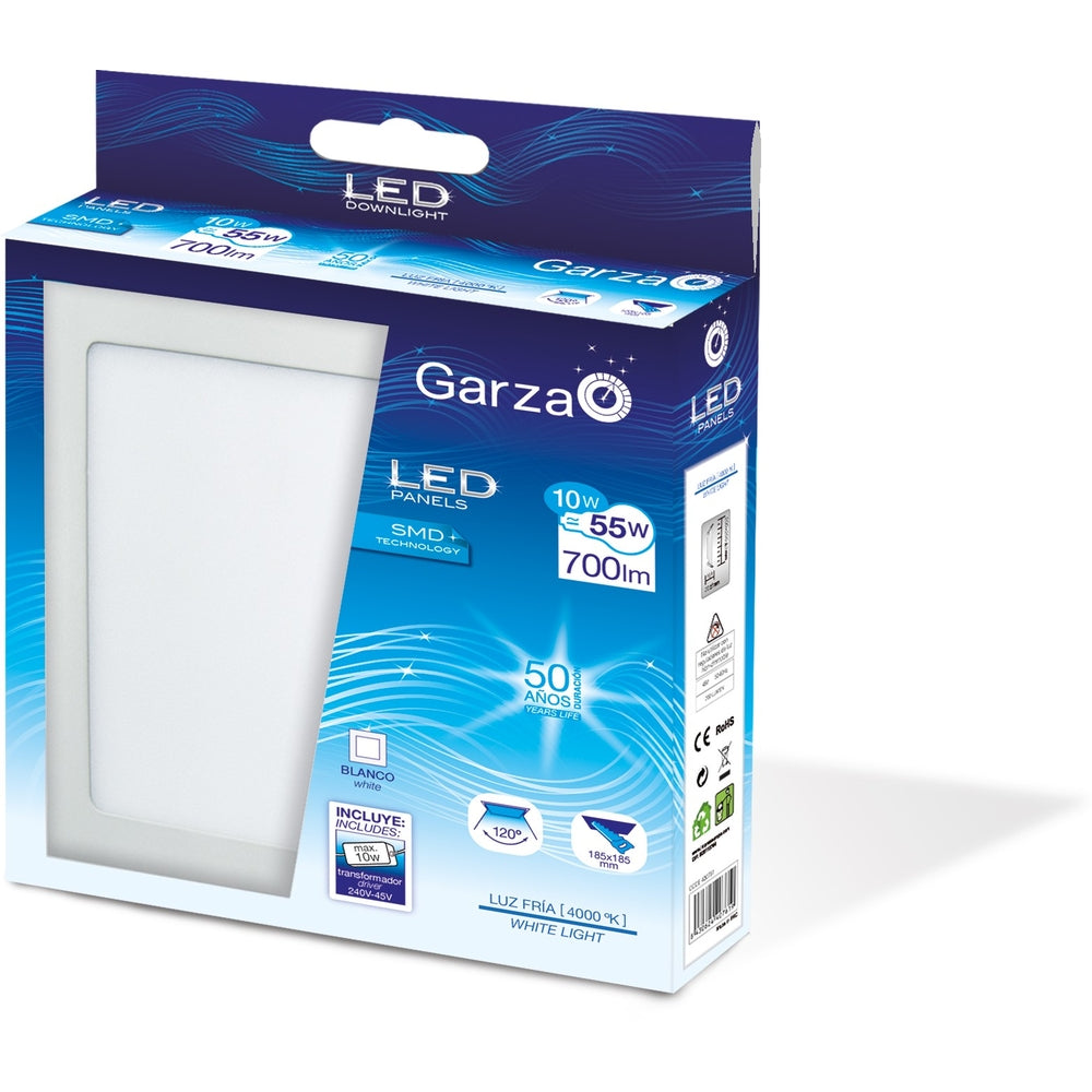 Downlight de Superficie Circular Blanco