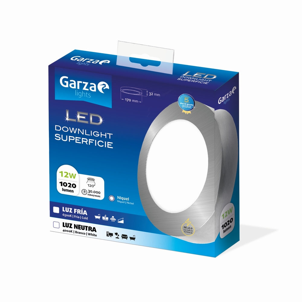 Downlight de Superficie Circular Blanco (11)