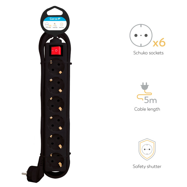 Regleta Basic Con Interruptor - Características
