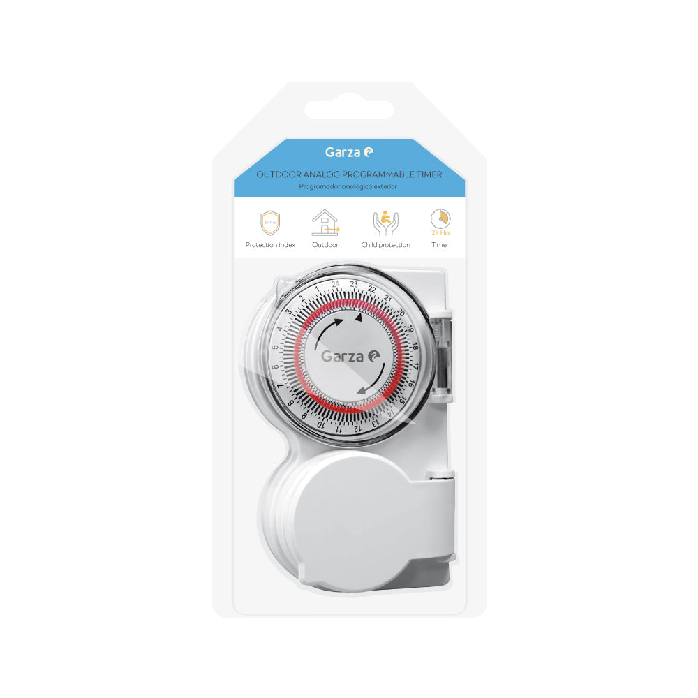 Temporizador Analógico De Exterior