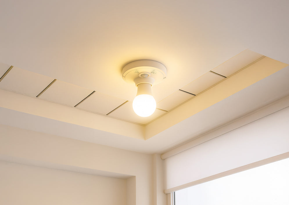 Detector De Movimiento Portalámparas 120° - Lifestyle