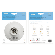Detector De Movimiento Portalámparas 120°