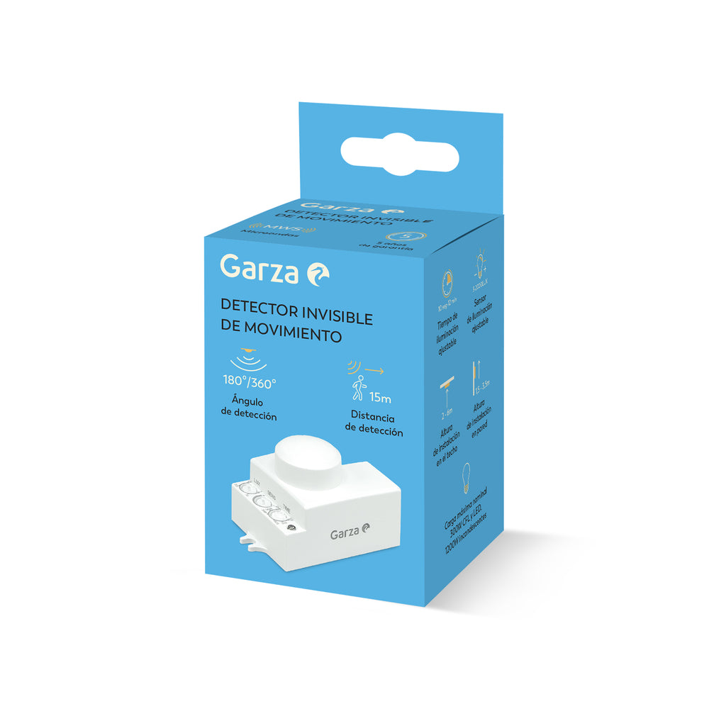 Detector De Movimiento Invisible 360º