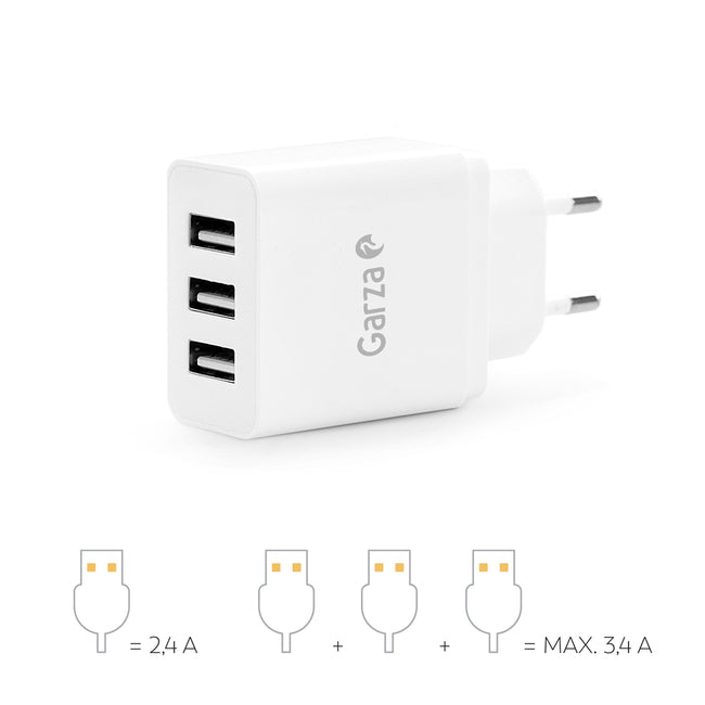 Cargador Múltiple 3Usb - Características