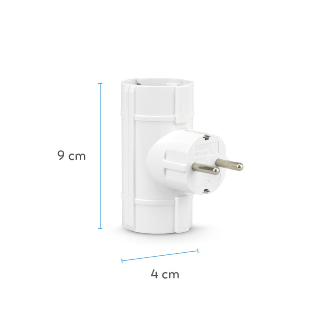 Adaptador De Enchufe Doble Lateral - Características