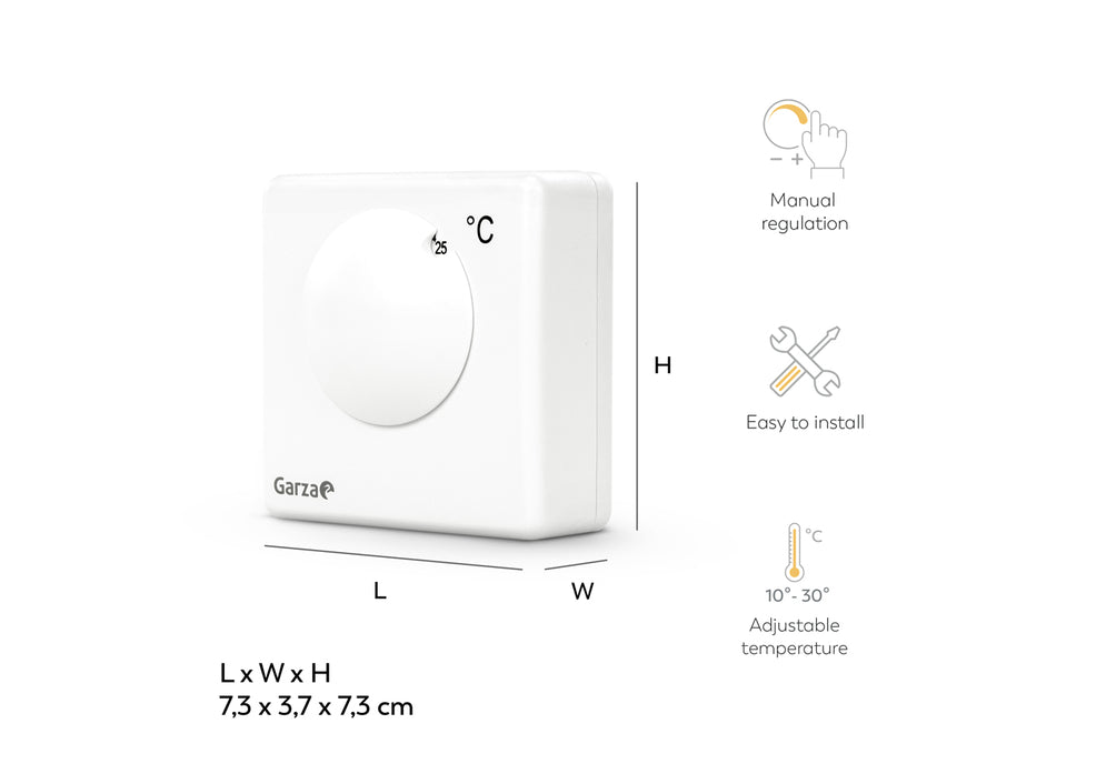Termostato Analógico Manual - Lifestyle