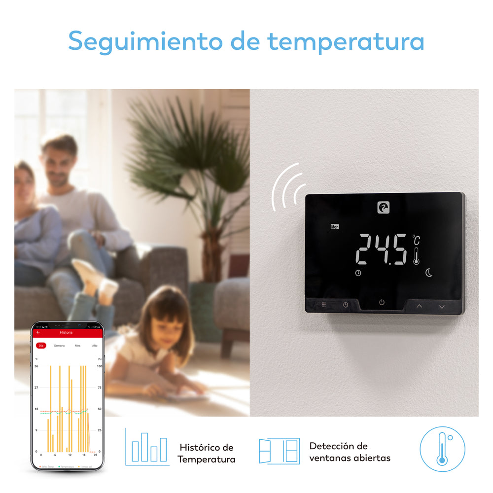 Etna - Termostato Inteligente Wifi Para Caldera Y Calefacción (2)