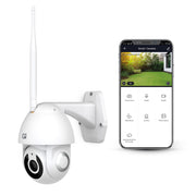 Cámara Seguridad Inteligente Exterior 360º Wifi 1080P Hd