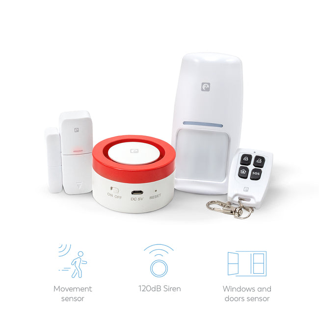 Kit De Alarma De Seguridad Inteligente Wifi - Características