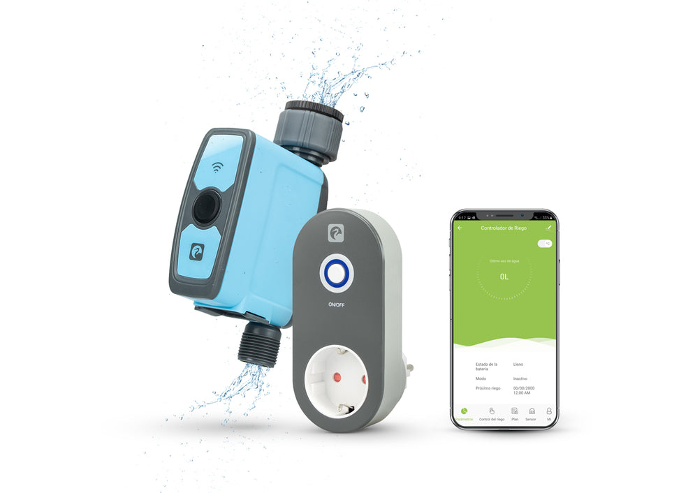 Nilo - Controlador De Riego Inteligente + Enchufe Hub Smart Wifi - Lifestyle