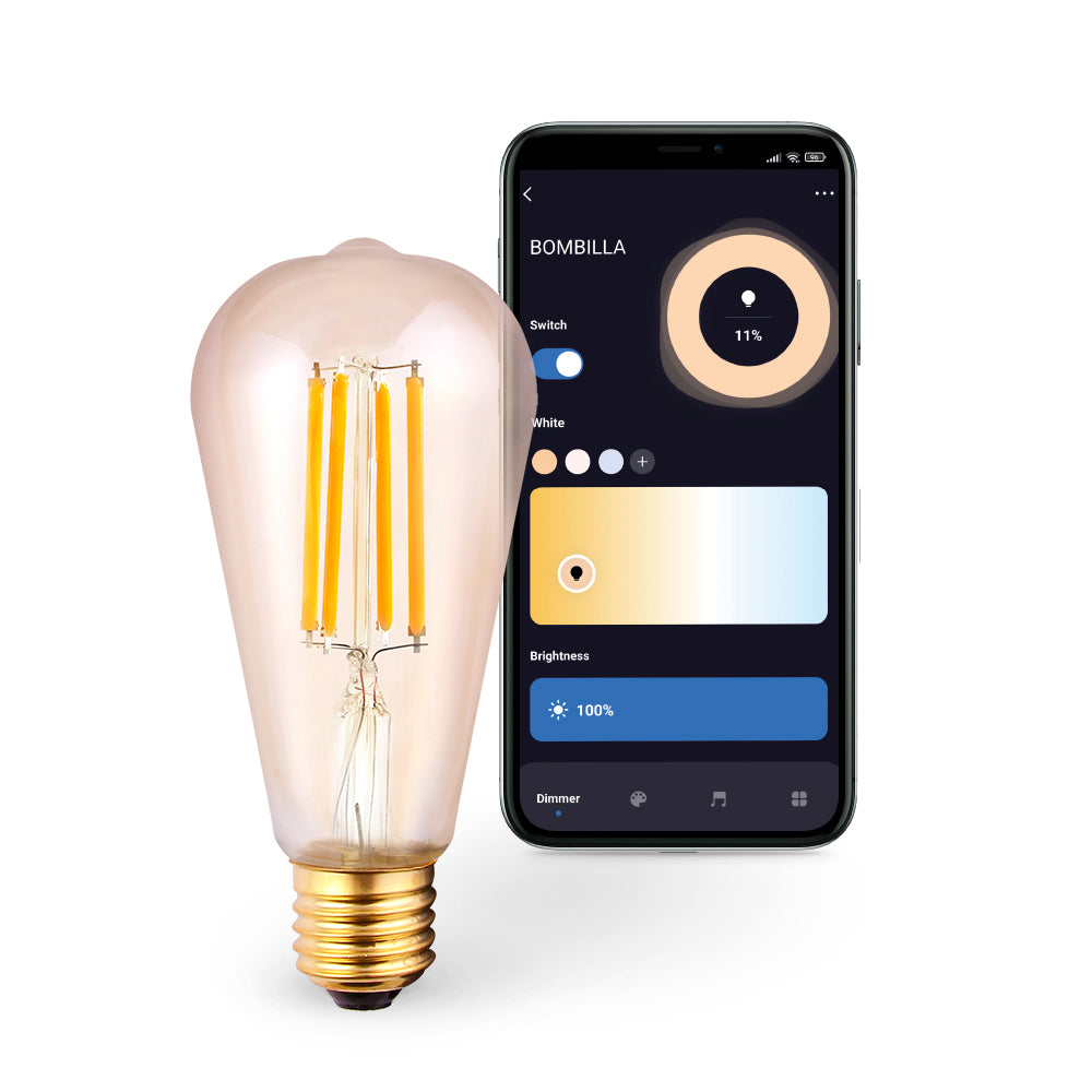 Bombilla Zigbee Filamento Pera St64 Cct E27 (1)